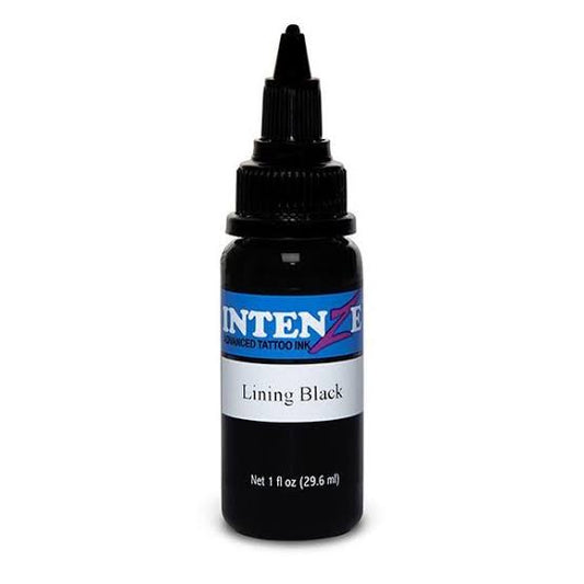 INTENZE Lining Black Tattoo Ink 4oz