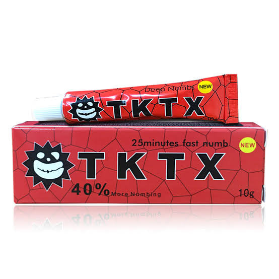 TKTX 40% Lidocaine Numbing Cream 10g