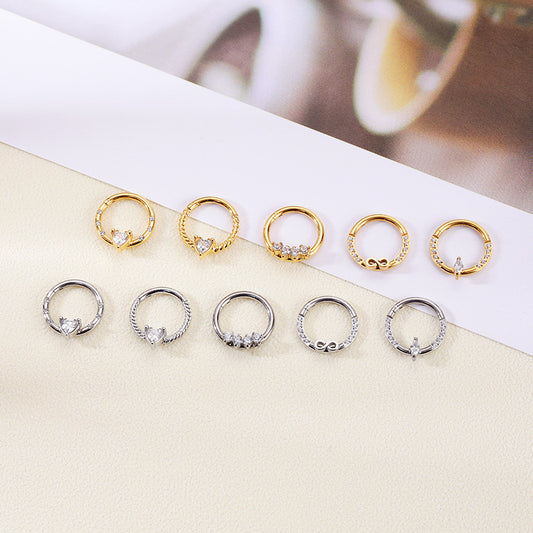 Titanium Ear Piercing Jewellery