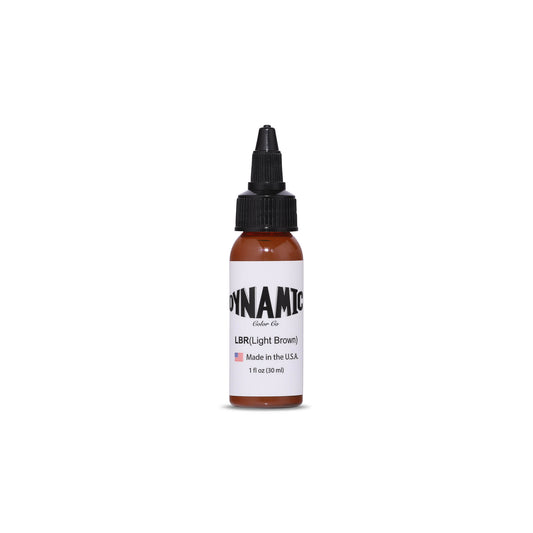 Dynamic Ink -Light Brown Tattoo Ink - 1 oz. Bottle