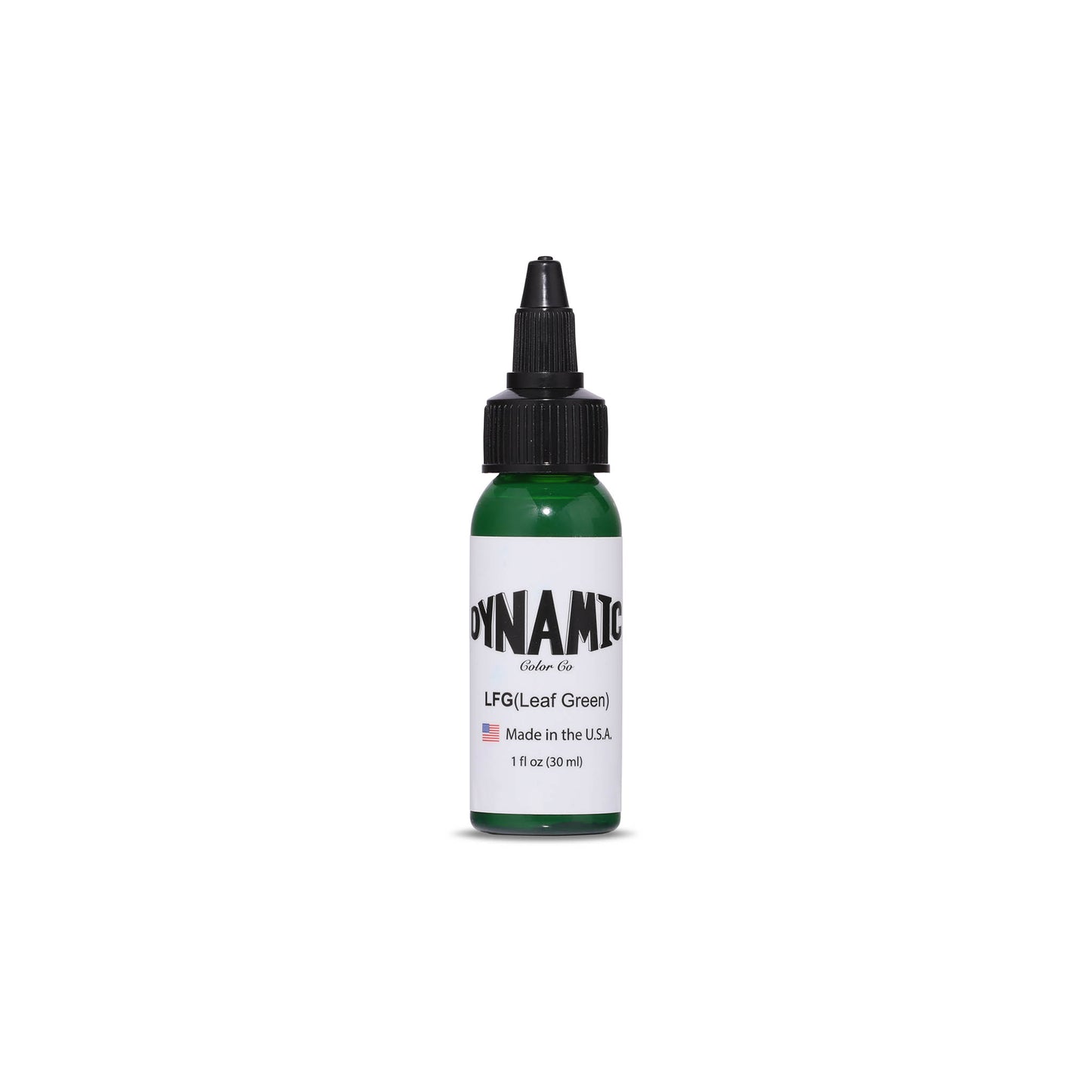 Dynamic Ink -Leaf Green Tattoo Ink - 1 oz. Bottle