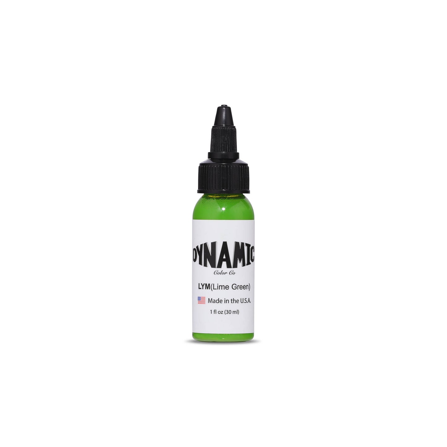 Dynamic Ink -Lime Green Tattoo Ink - 1 oz. Bottle