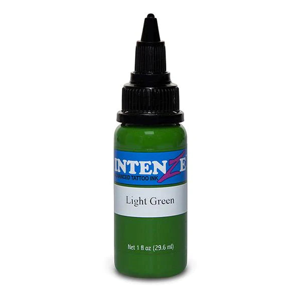 INTENZE Light Green Tattoo Ink 1oz