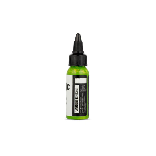 Dynamic Ink -Lime Green Tattoo Ink - 1 oz. Bottle