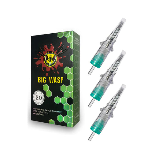 BIGWASP Cartridges Needle - Straight Magnums 20pc-M1