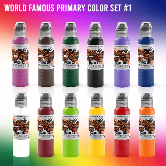 WORLD FAMOUS 12 Color #1 Primary Set 1oz