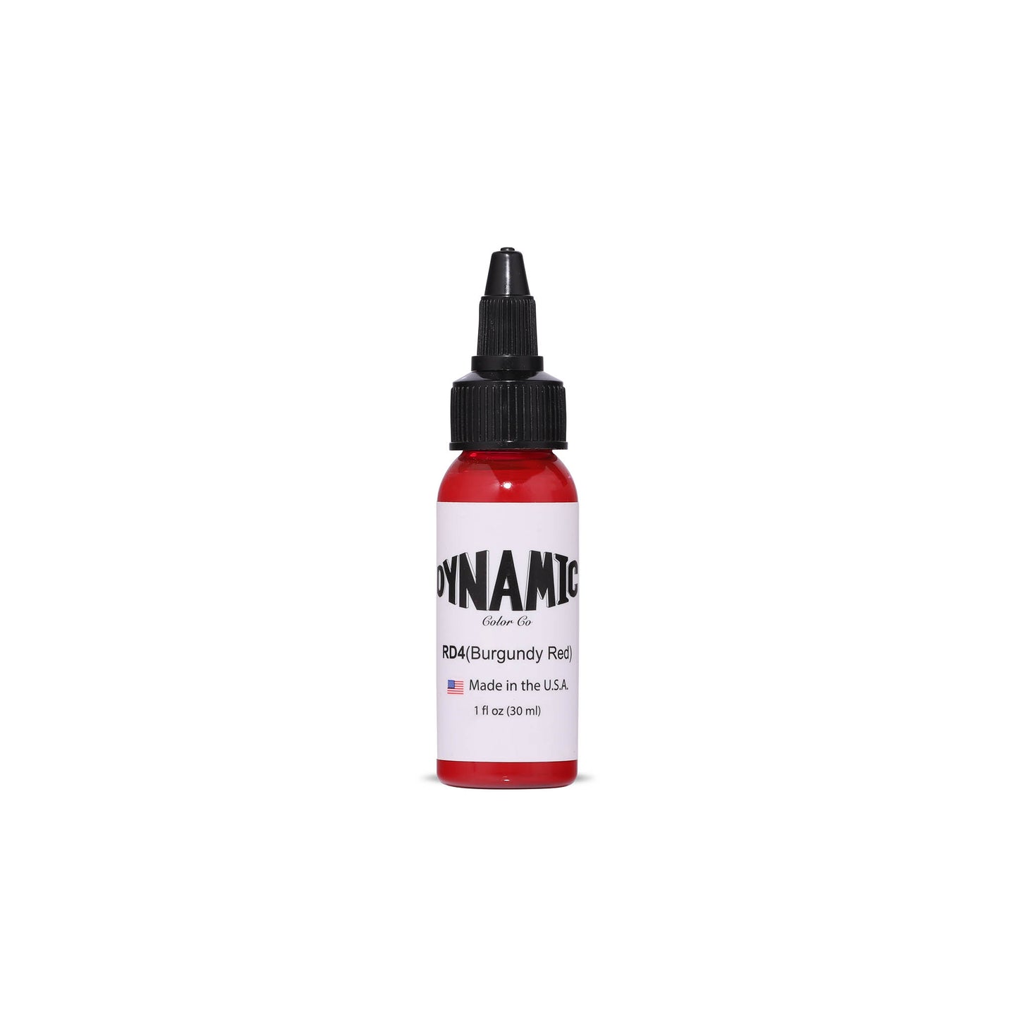 Dynamic Ink -Burgundy Red Tattoo Ink -1 oz. Bottle