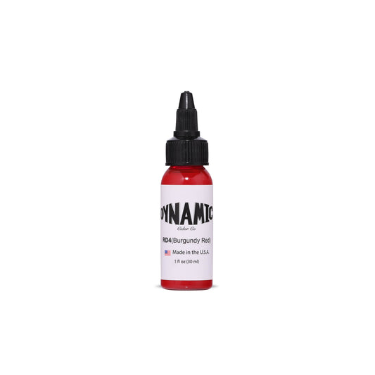 Dynamic Ink -Burgundy Red Tattoo Ink -1 oz. Bottle