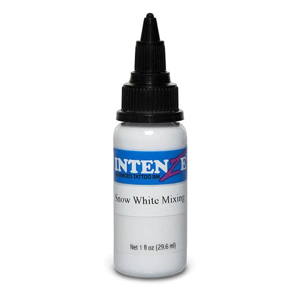 INTENZE Snow White Mixing Tattoo Ink 1oz