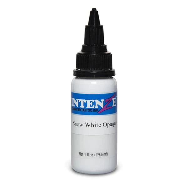 INTENZE Snow White Opaque Tattoo Ink 1oz