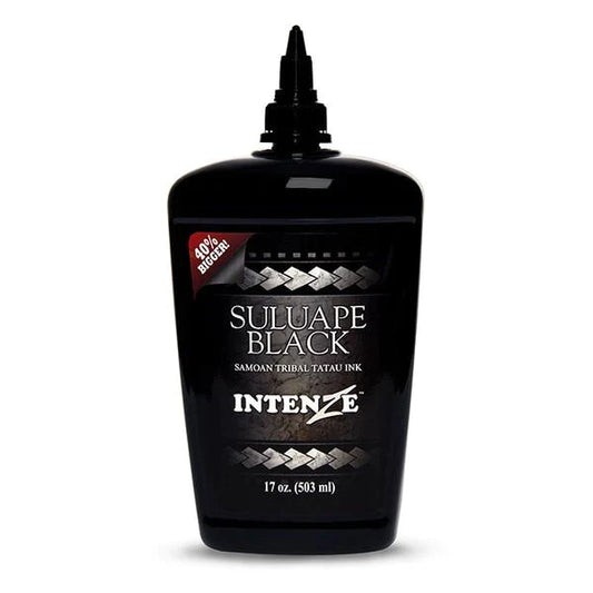 INTENZE Suluape Black Samoan Tribal Tatau Ink / Tattoo Ink 1oz/17oz