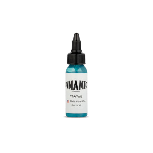 Dynamic Ink -Teal Tattoo Ink - 1 oz. Bottle