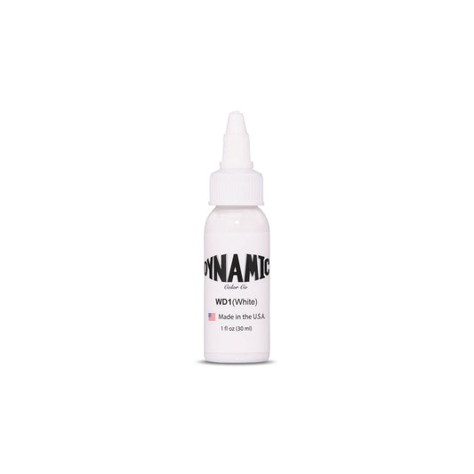 Dynamic White Tattoo Ink - 1 oz. Bottle