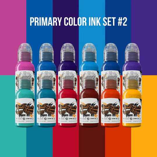 WORLD FAMOUS 12 Color #2 Primary Set 1oz