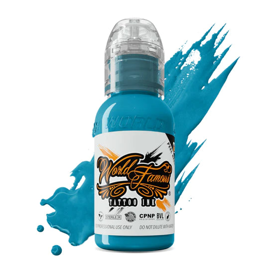 Algarve Aqua — World Famous Tattoo Ink — 1/2oz 1oz