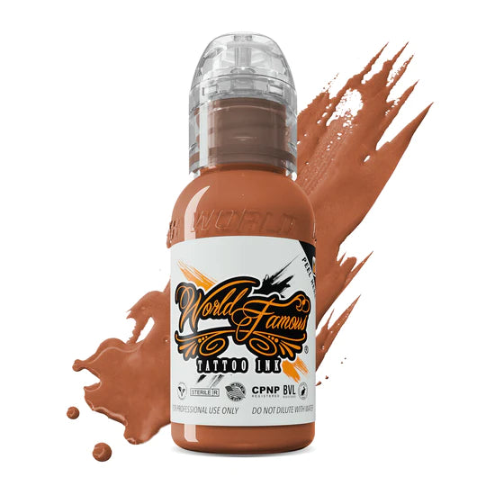 Carolina Clay — World Famous Tattoo Ink — 1/2oz 1oz