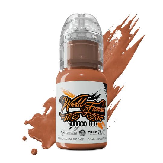 Carolina Clay — World Famous Tattoo Ink — 1/2oz 1oz