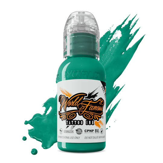 Caribbean Sea — World Famous Tattoo Ink — 1/2oz 1oz