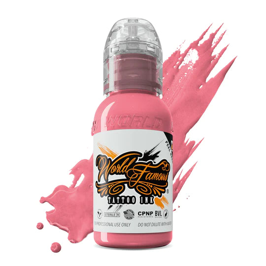 Flying Pig Pink — World Famous Tattoo Ink — 1/2oz 1oz