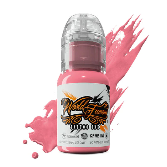 Flying Pig Pink — World Famous Tattoo Ink — 1/2oz 1oz