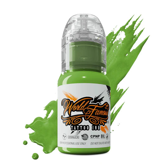 Green Day — World Famous Tattoo Ink — 1/2oz 1oz