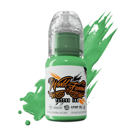 Ireland Green — World Famous Tattoo Ink — 1/2oz 1oz