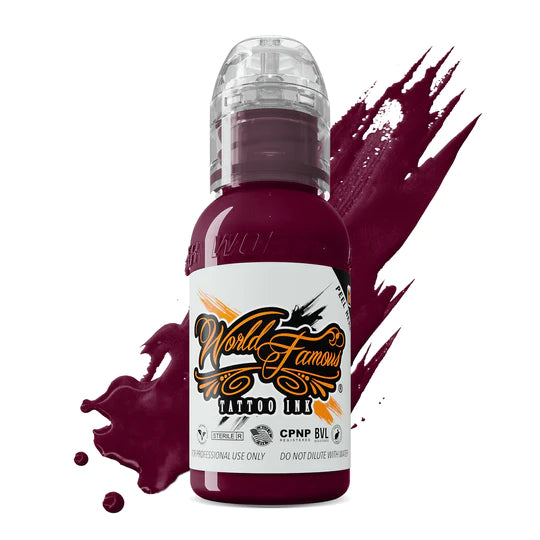 Liberachi Red — World Famous Tattoo Ink — 1/2oz 1oz