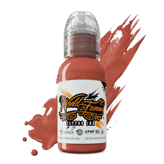 Mars Sand Red — World Famous Tattoo Ink — 1/2oz 1oz