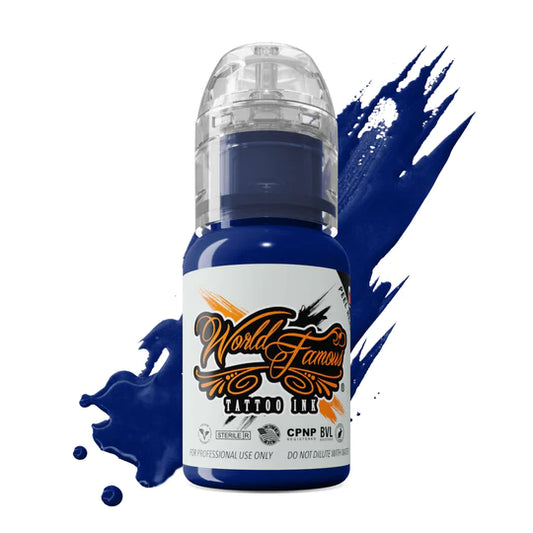 Nile River Blue — World Famous Tattoo Ink — 1/2oz 1oz