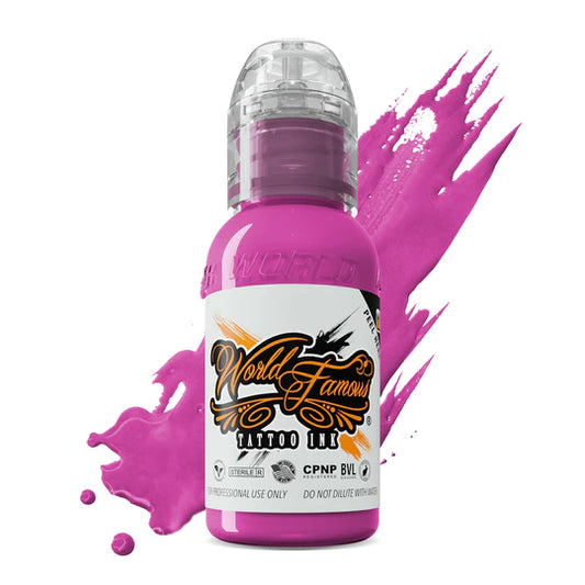 Paris Pink — World Famous Tattoo Ink — 1/2oz 1oz