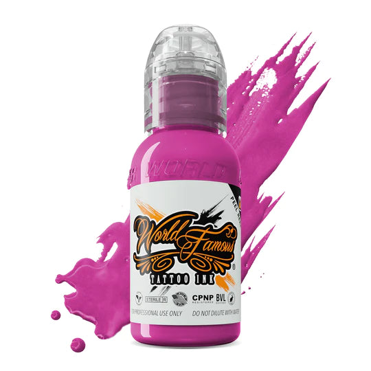 Rushmore Magenta — World Famous Tattoo Ink — 1/2oz 1oz