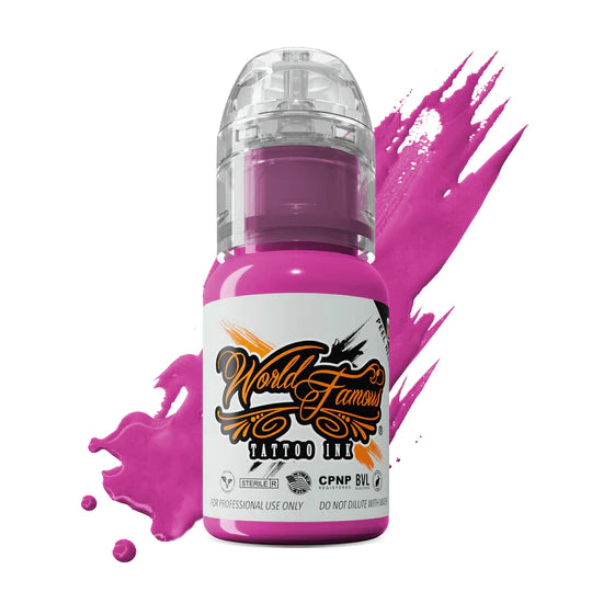 Rushmore Magenta — World Famous Tattoo Ink — 1/2oz 1oz