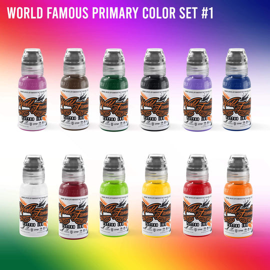 WORLD FAMOUS 104 BOTTLE COLOR SET - 1oz