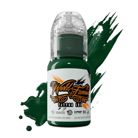 Vegas Green — World Famous Tattoo Ink — 1/2oz 1oz