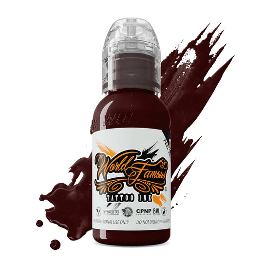 Vampire Red — World Famous Tattoo Ink — 1/2oz 1oz