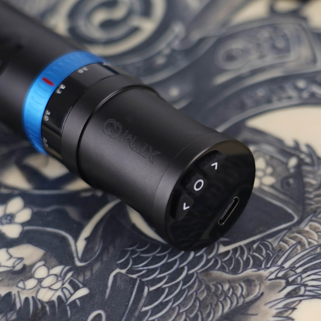 Dragonhawk Mast Wireless Tattoo Pen Machine 2.4-4.2MM Strokes Fast Charging | WJX W3