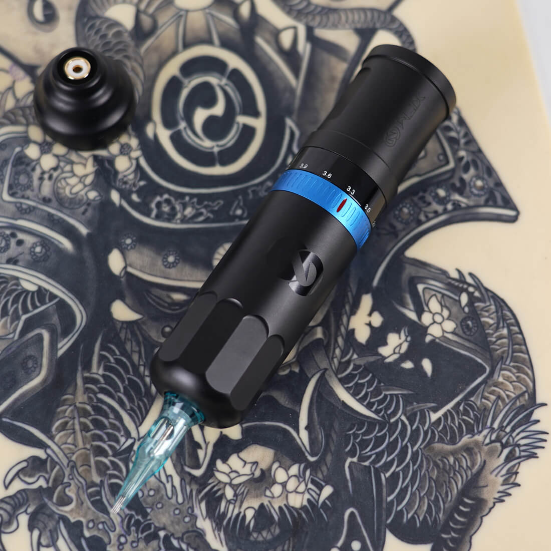 Dragonhawk Mast Wireless Tattoo Pen Machine 2.4-4.2MM Strokes Fast Charging | WJX W3