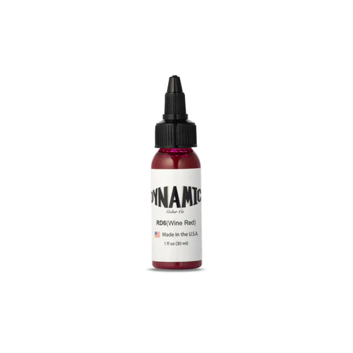 Dynamic Ink -Wine Red Tattoo Ink - 1 oz. Bottle