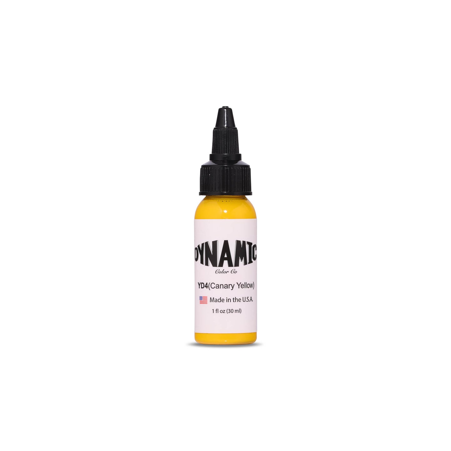 Dynamic Ink -Canary Yellow Tattoo Ink - 1 oz. Bottle