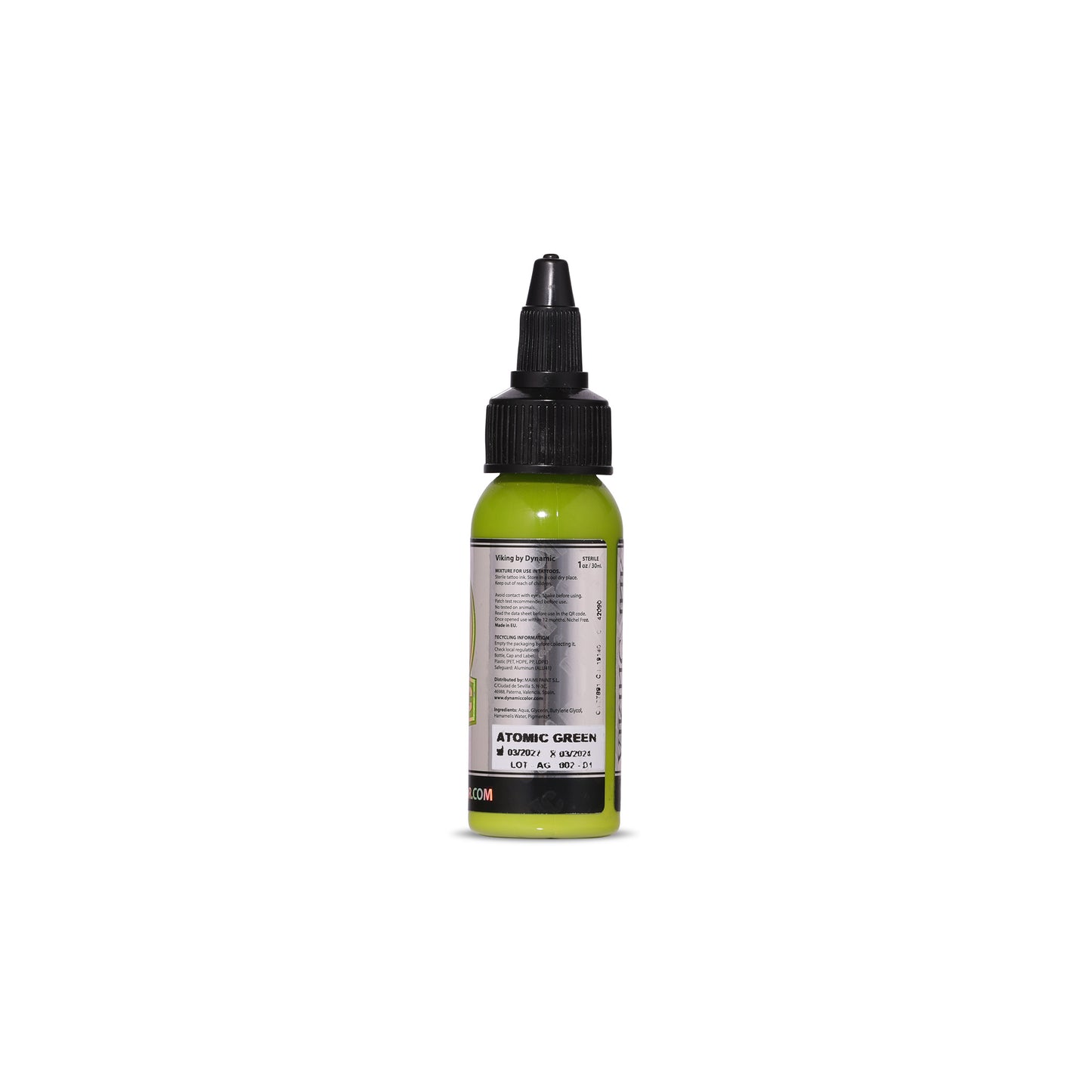 Atomic Green Viking By Dynamic Tattoo Ink - 1oz Bottle