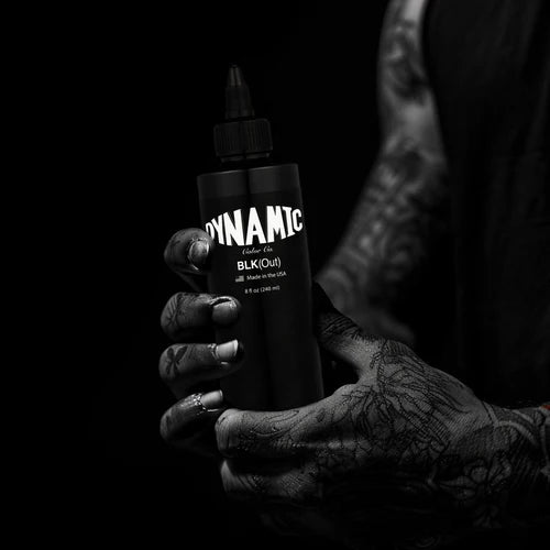 Dynamic BLKout Tattoo Ink - 8 oz. Bottle Blackout