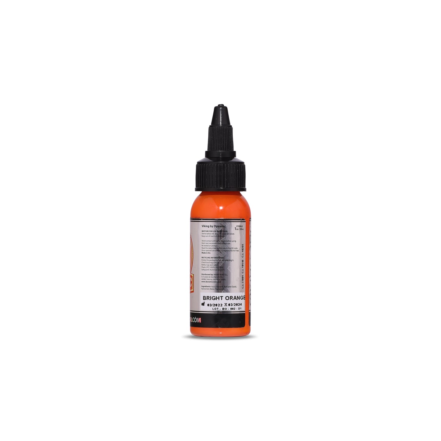 Bright Orange Viking By Dynamic Tattoo Ink - 1oz Bottle