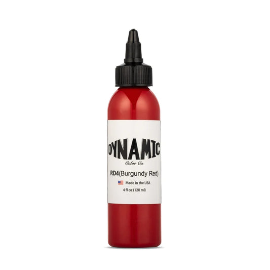 Dynamic Burgundy Red Tattoo Ink - 4 oz. Bottle