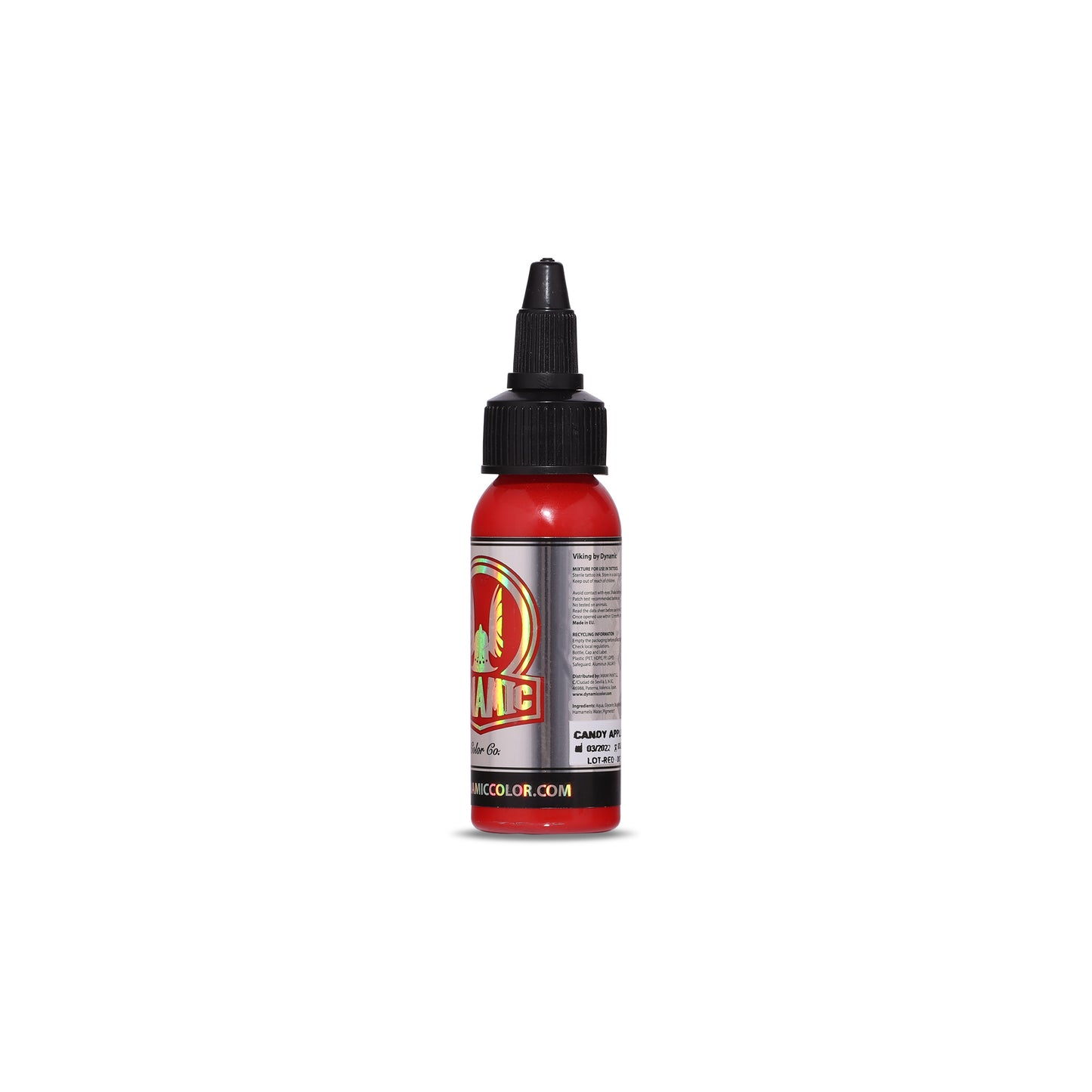 Candy Apple Red Viking By Dynamic Tattoo Ink - 1oz Bottle