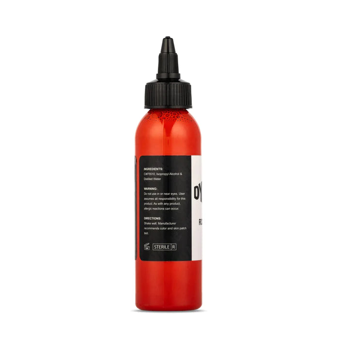 Dynamic Chinese Red Tattoo Ink - 4 oz. Bottle