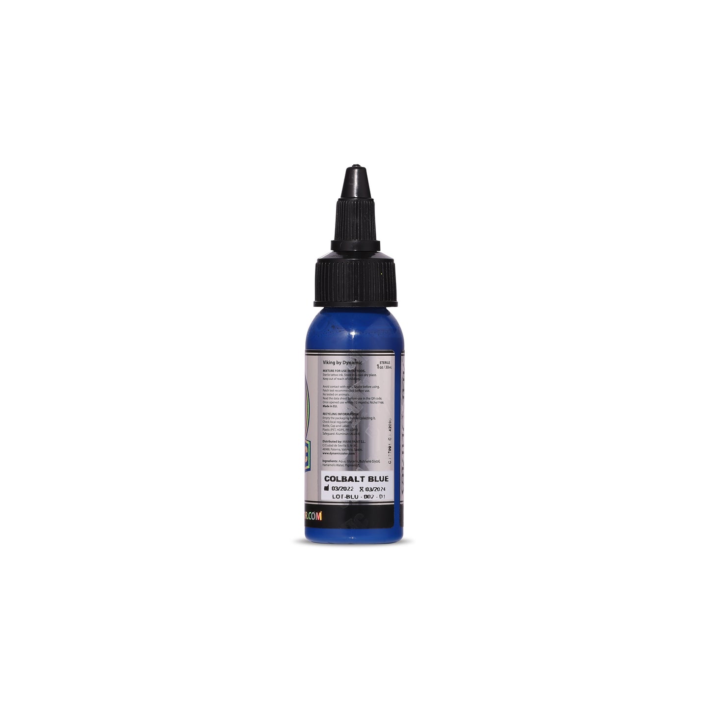 Cobalt Blue Viking By Dynamic Tattoo Ink - 1oz Bottle