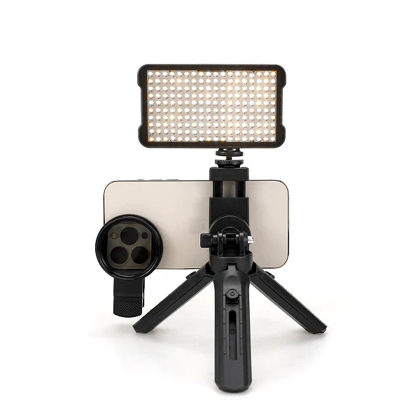 PHOTOGRAPHY LIGHT AND CLIP ON FILTER SET