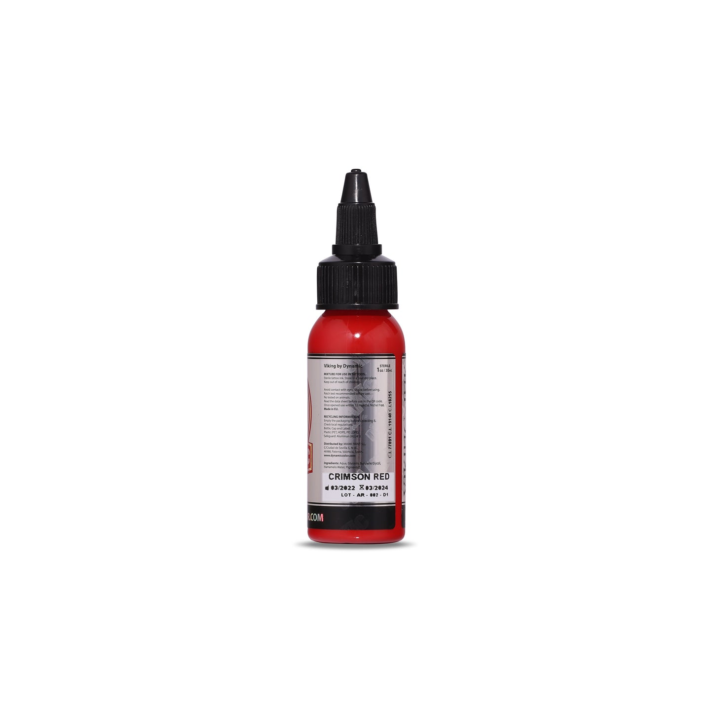 Crimson Red Viking By Dynamic Tattoo Ink - 1oz Bottle