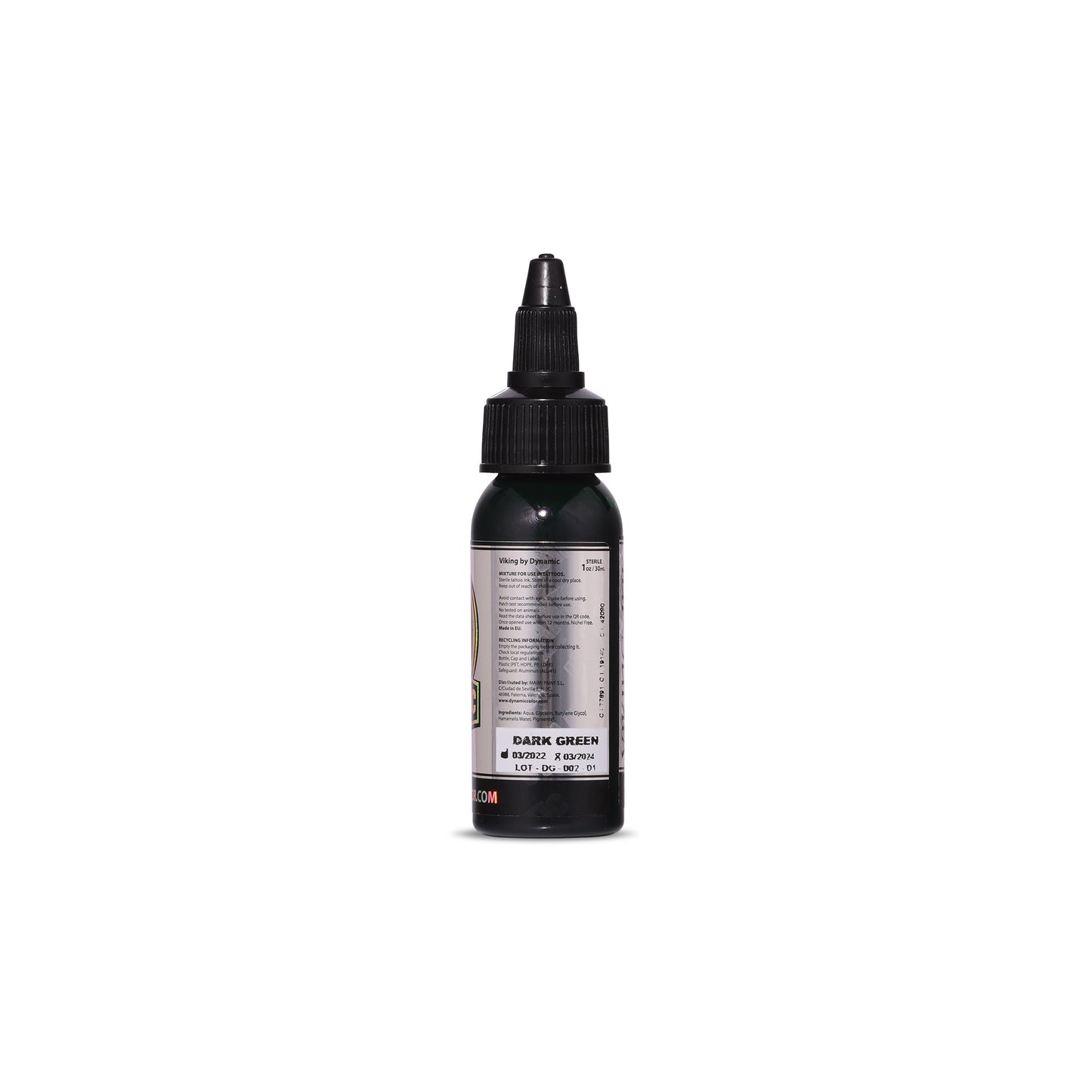 Dark Green Viking By Dynamic Tattoo Ink - 1oz Bottle