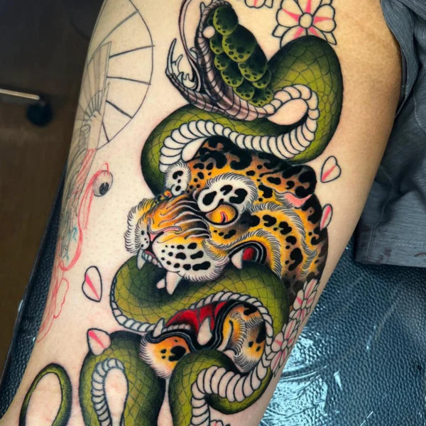 INTENZE Dragon Green Light Tattoo Ink